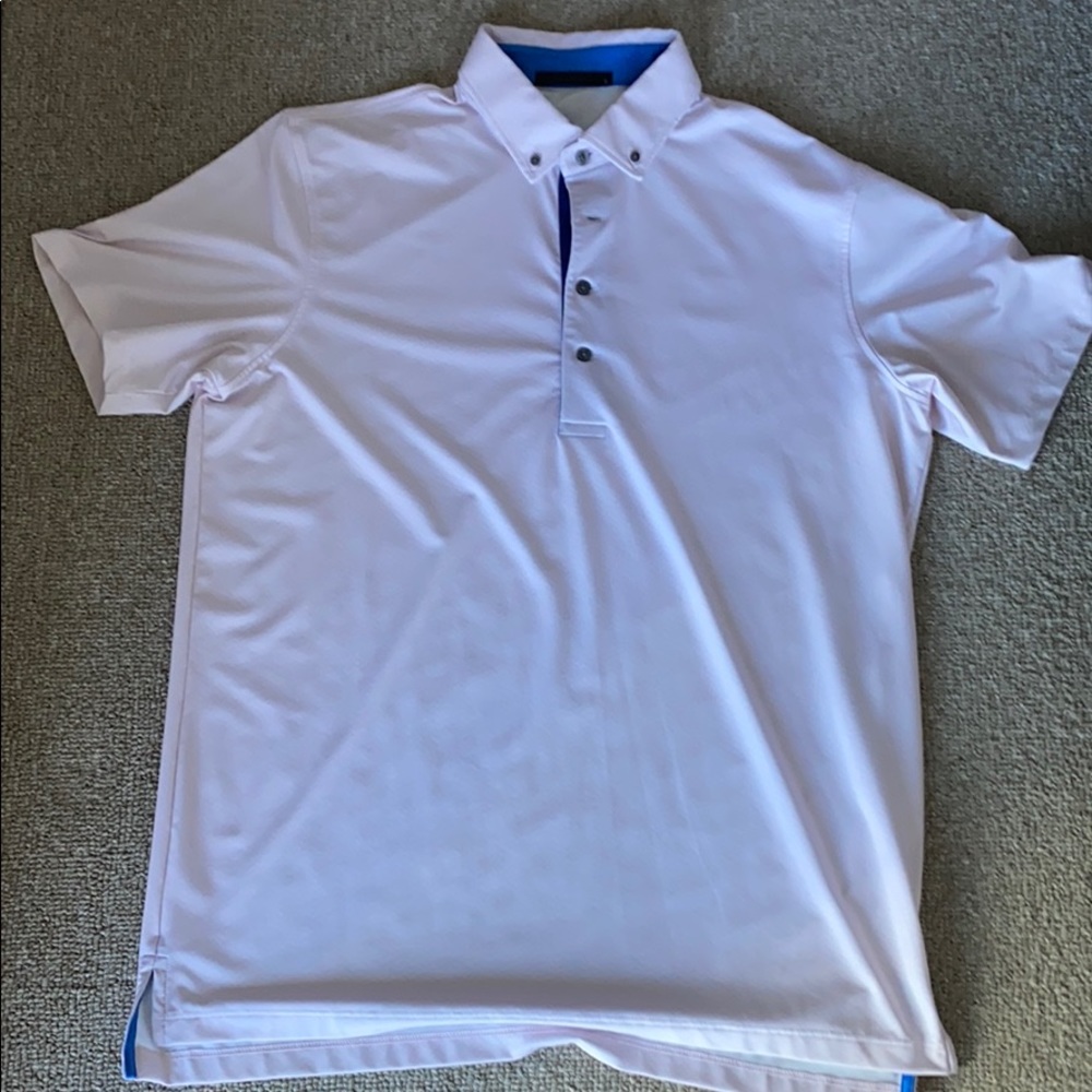 GREYSON Men’s Shirt Light Purple w/ Blue Placket